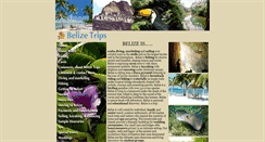 Desktop Screenshot of belize-trips.com